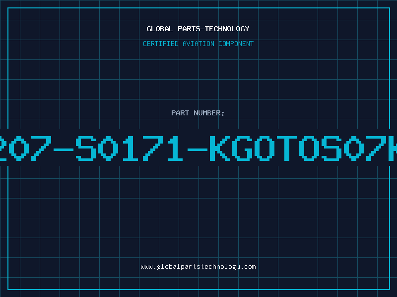 Aviation Part B72207-S0171-KGOTOS07K175
