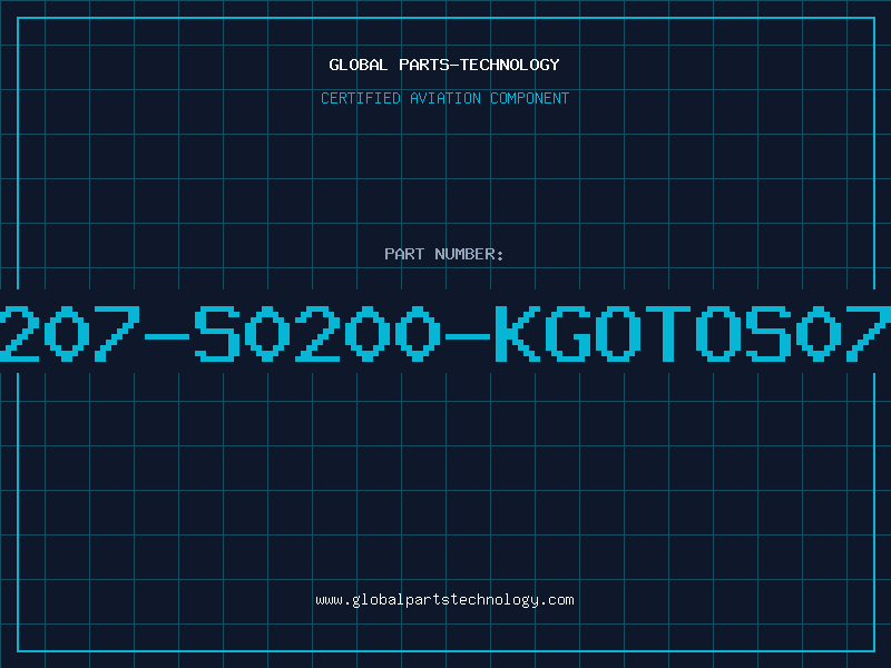 Aviation Part B72207-S0200-KGOTOS07K20