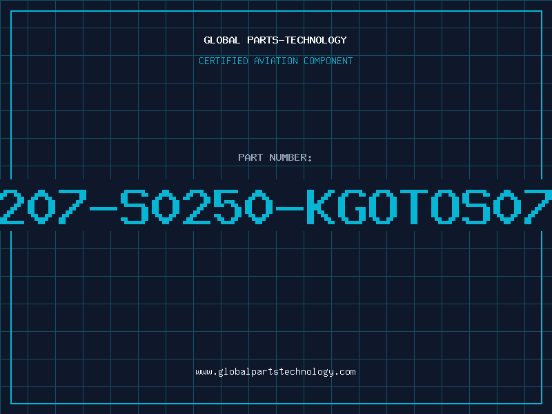 Aviation Part B72207-S0250-KGOTOS07K25