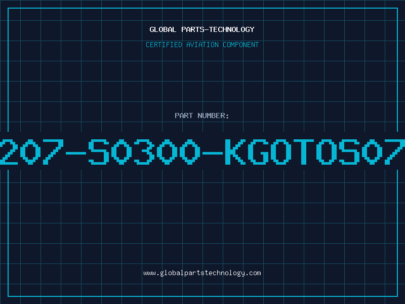 Aviation Part B72207-S0300-KGOTOS07K30