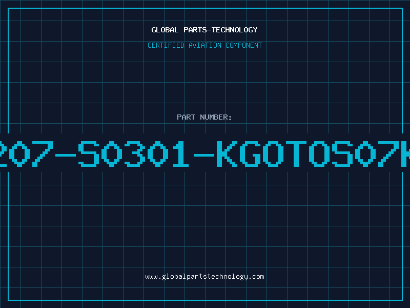 Aviation Part B72207-S0301-KGOTOS07K300