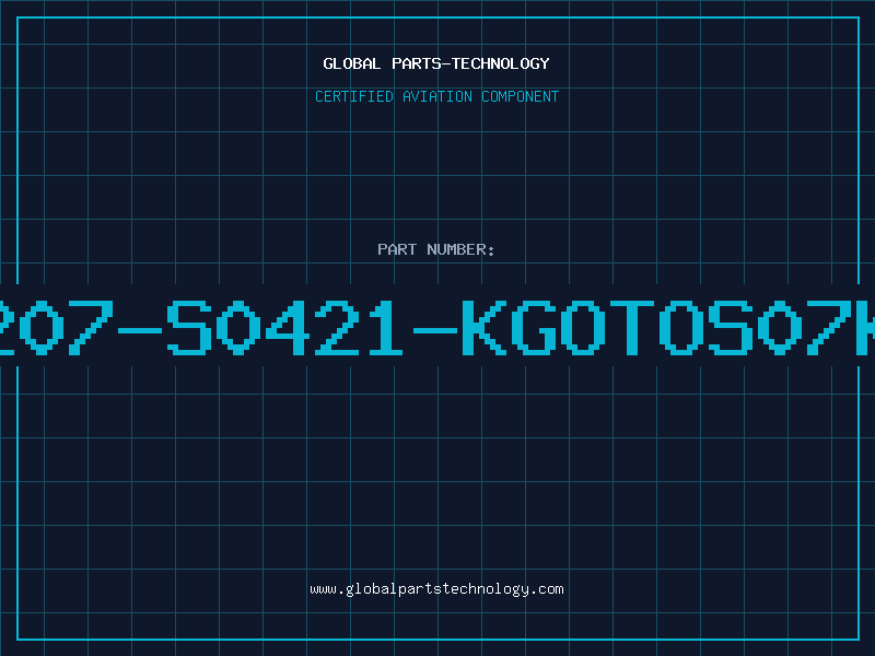 Aviation Part B72207-S0421-KGOTOS07K420