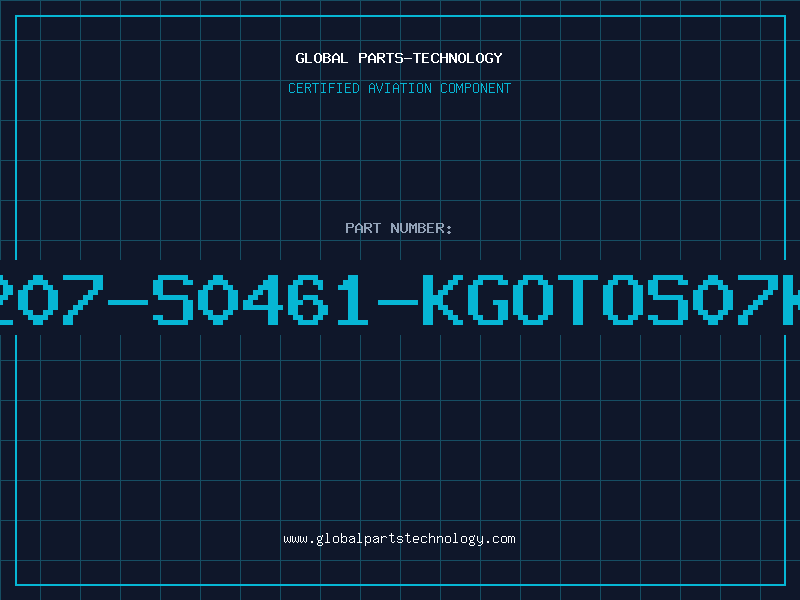 Aviation Part B72207-S0461-KGOTOS07K460