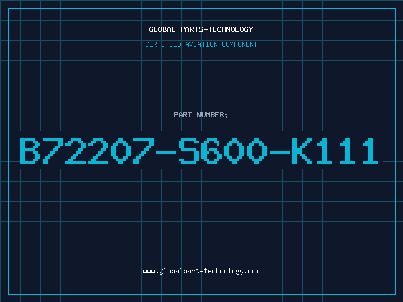 Aviation Part B72207-S600-K111