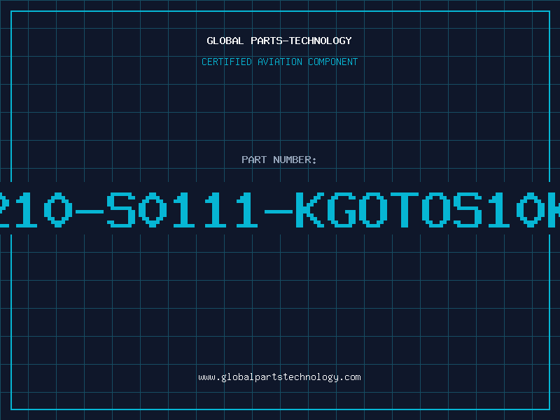 Aviation Part B72210-S0111-KGOTOS10K115