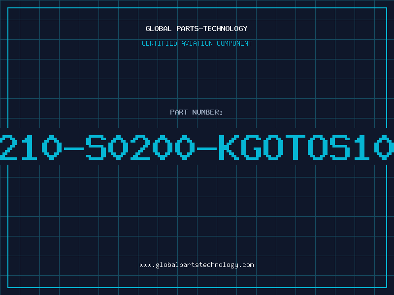 Aviation Part B72210-S0200-KGOTOS10K20