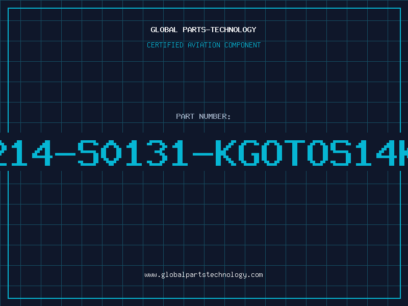 Aviation Part B72214-S0131-KGOTOS14K130