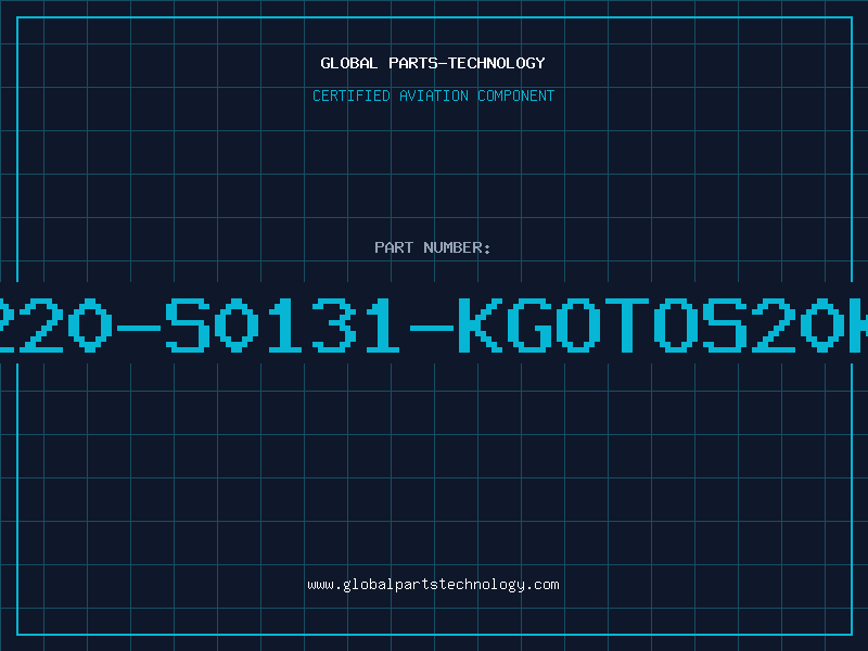 Aviation Part B72220-S0131-KGOTOS20K130