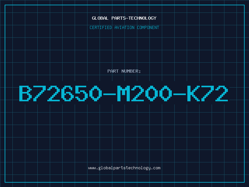 Aviation Part B72650-M200-K72