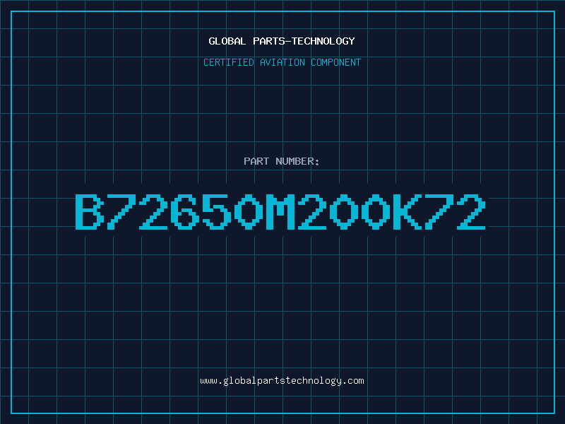 Aviation Part B72650M200K72