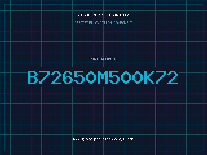 Aviation Part B72650M500K72