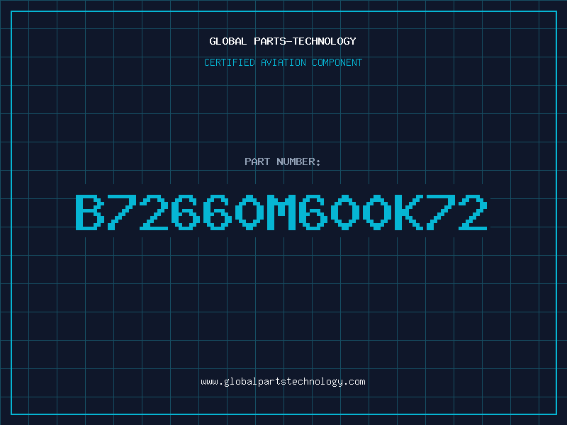 Aviation Part B72660M600K72