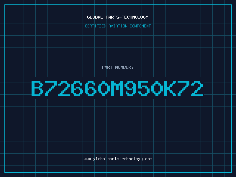 Aviation Part B72660M950K72