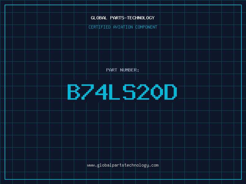 Aviation Part B74LS20D