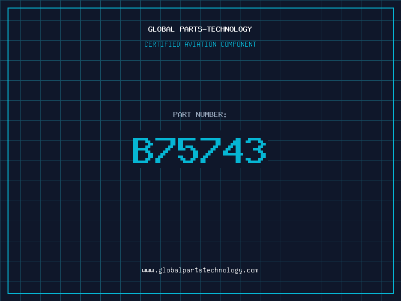 Aviation Part B75743