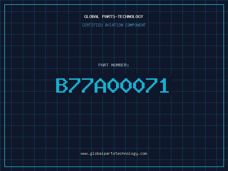 Aviation Part B77A00071