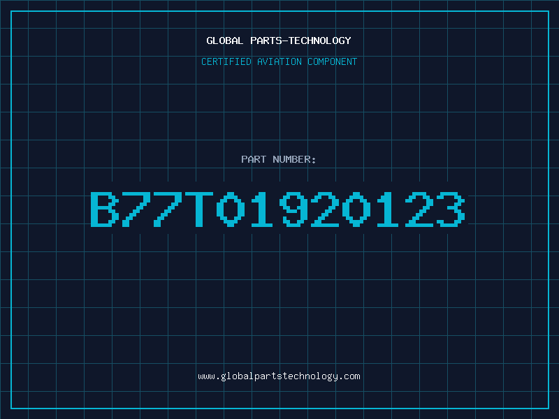 Aviation Part B77T01920123