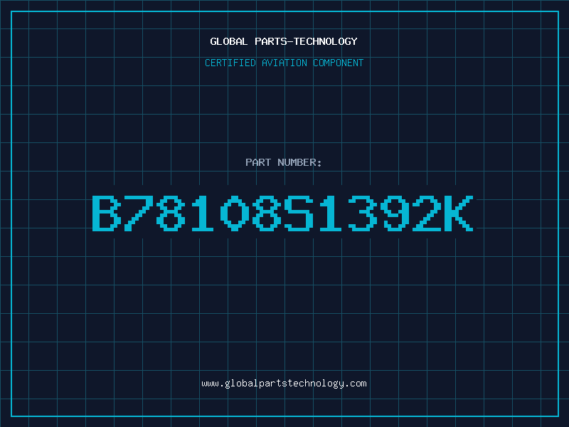 Aviation Part B78108S1392K