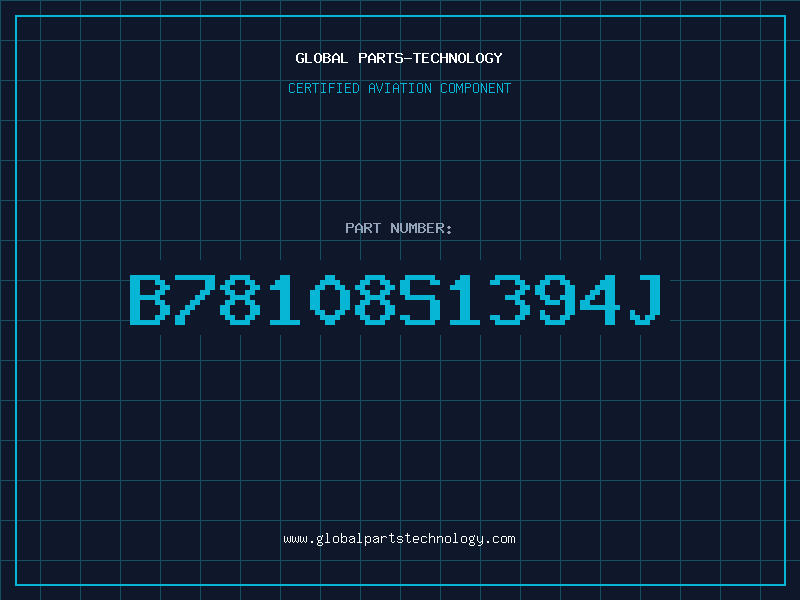 Aviation Part B78108S1394J