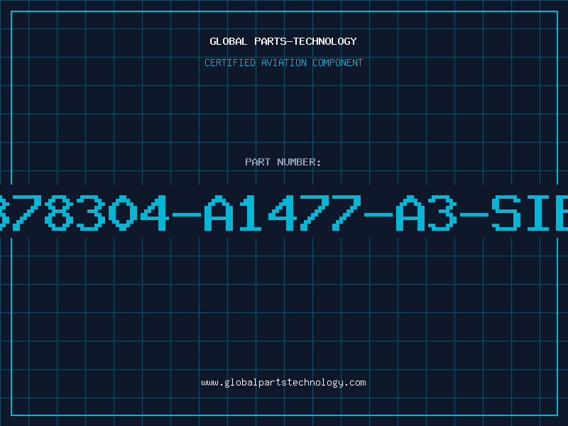 Aviation Part B78304-A1477-A3-SIE