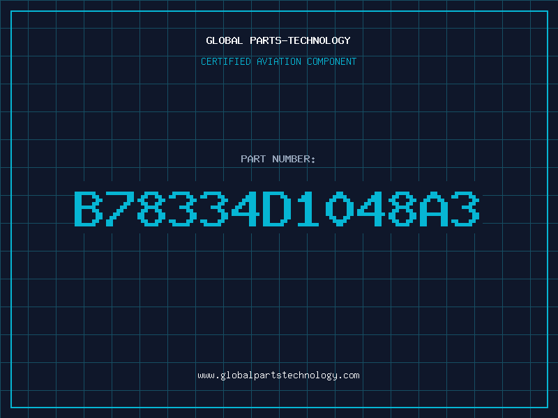 Aviation Part B78334D1048A3