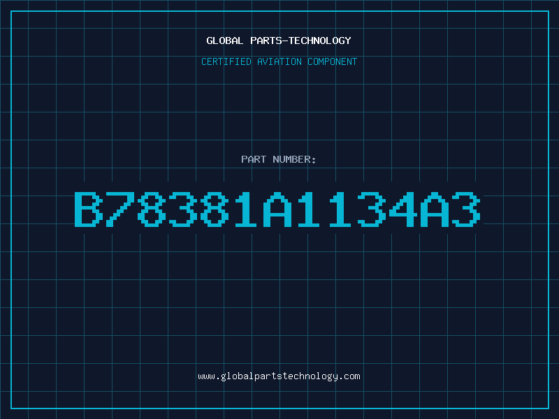 Aviation Part B78381A1134A3