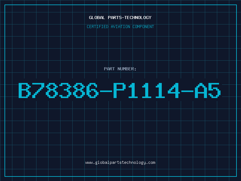 Aviation Part B78386-P1114-A5