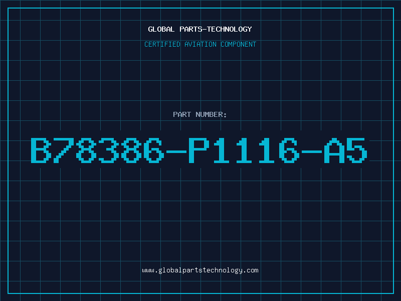 Aviation Part B78386-P1116-A5