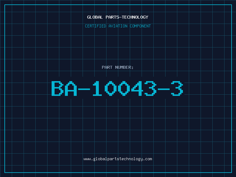 Aviation Part BA-10043-3