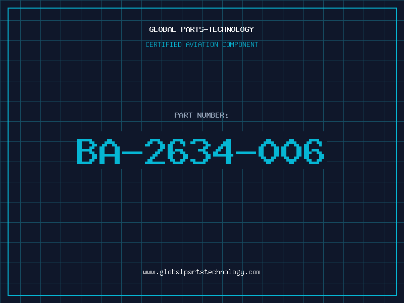 Aviation Part BA-2634-006