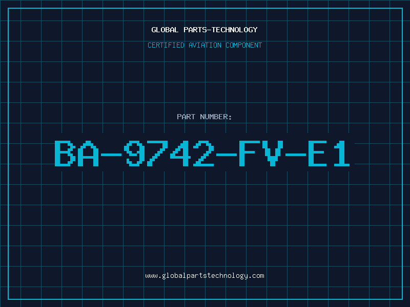 Aviation Part BA-9742-FV-E1