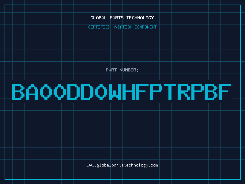 Aviation Part BA00DD0WHFPTRPBF