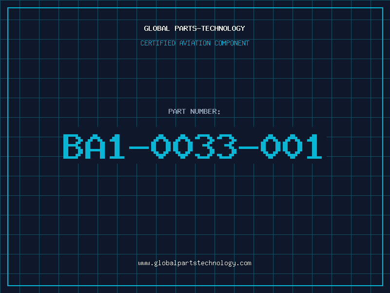 Aviation Part BA1-0033-001