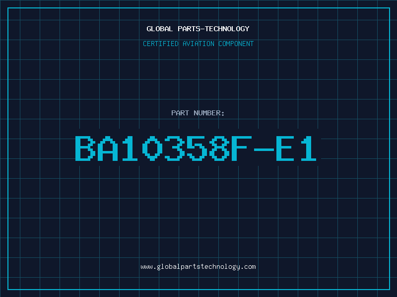 Aviation Part BA10358F-E1