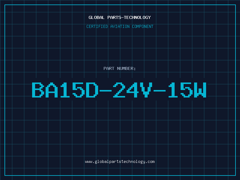 Aviation Part BA15D-24V-15W