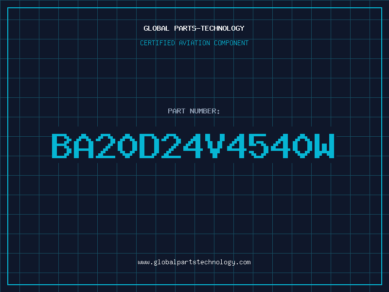 Aviation Part BA20D24V4540W
