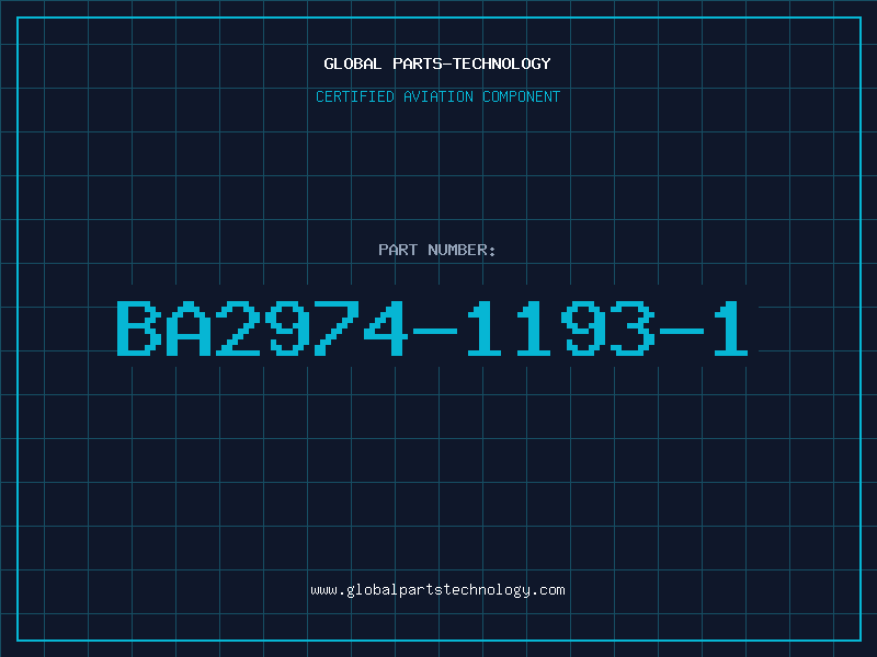 Aviation Part BA2974-1193-1