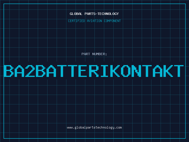 Aviation Part BA2BATTERIKONTAKT