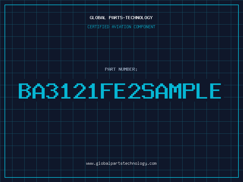 Aviation Part BA3121FE2SAMPLE