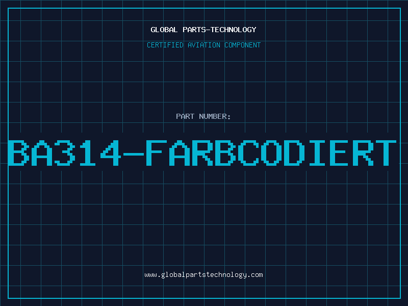 Aviation Part BA314-FARBCODIERT