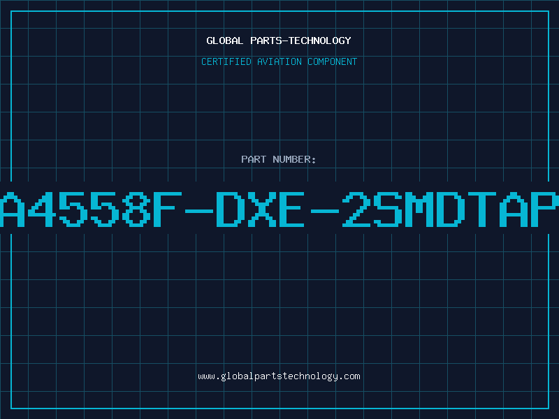 Aviation Part BA4558F-DXE-2smdtape