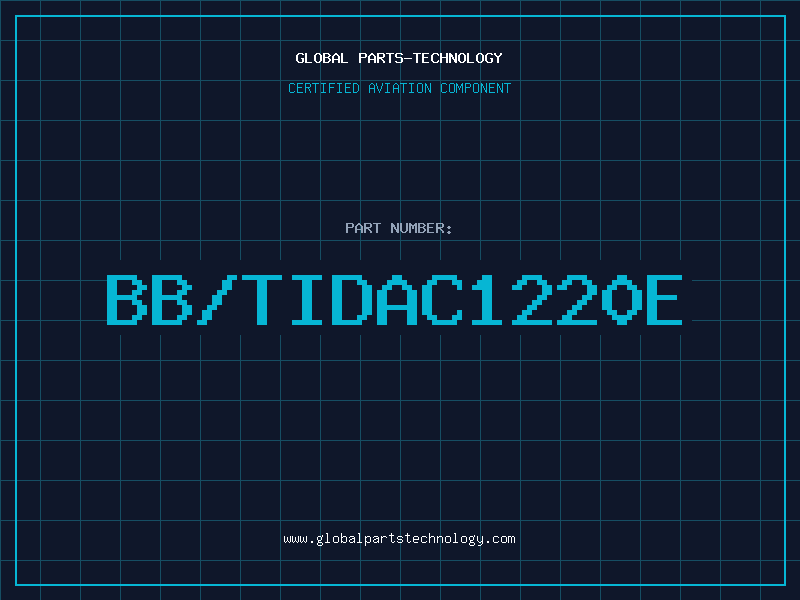 Aviation Part BB/TIDAC1220E