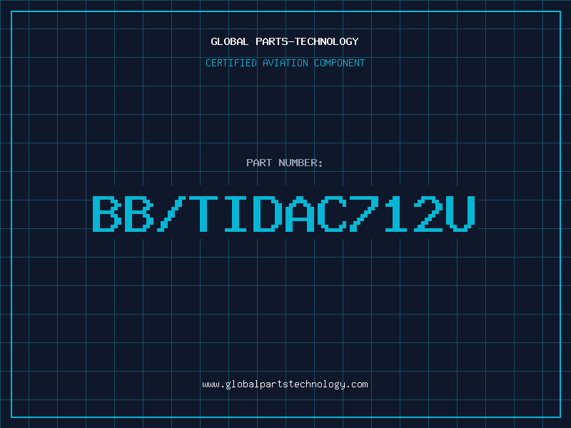 Aviation Part BB/TIDAC712U