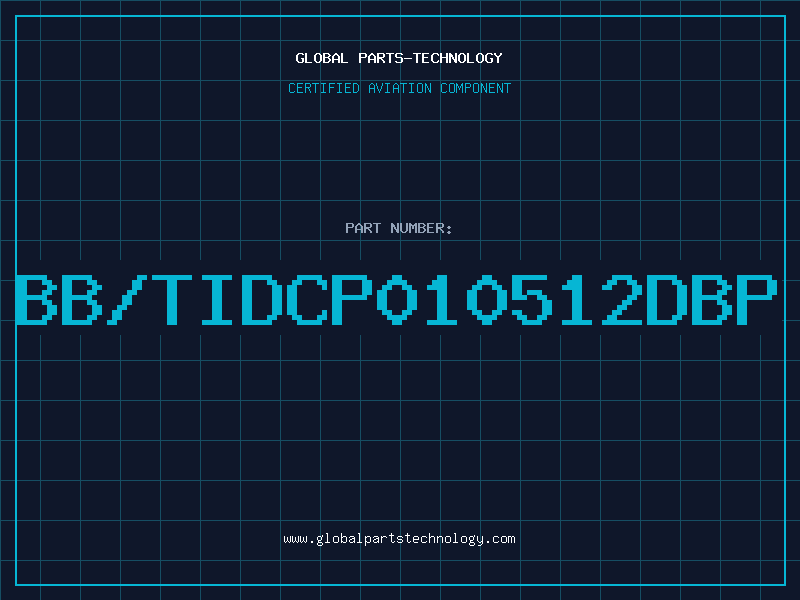 Aviation Part BB/TIDCP010512DBP