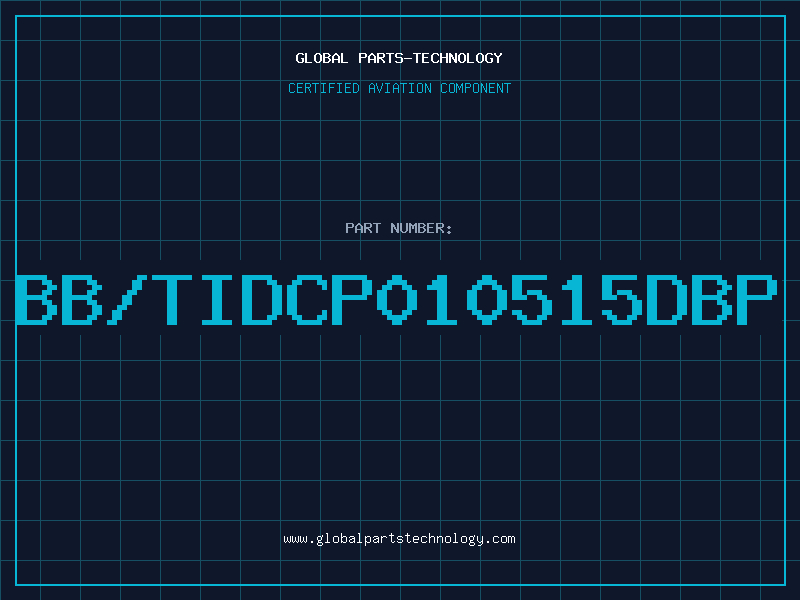 Aviation Part BB/TIDCP010515DBP