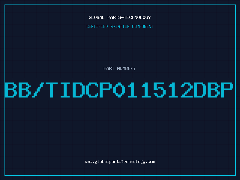 Aviation Part BB/TIDCP011512DBP