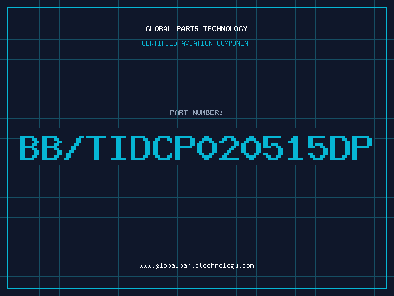 Aviation Part BB/TIDCP020515DP