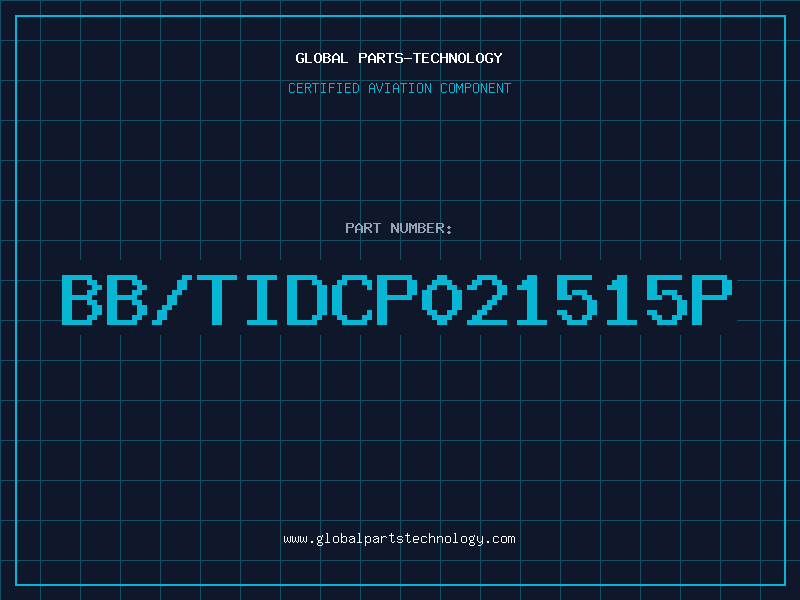 Aviation Part BB/TIDCP021515P