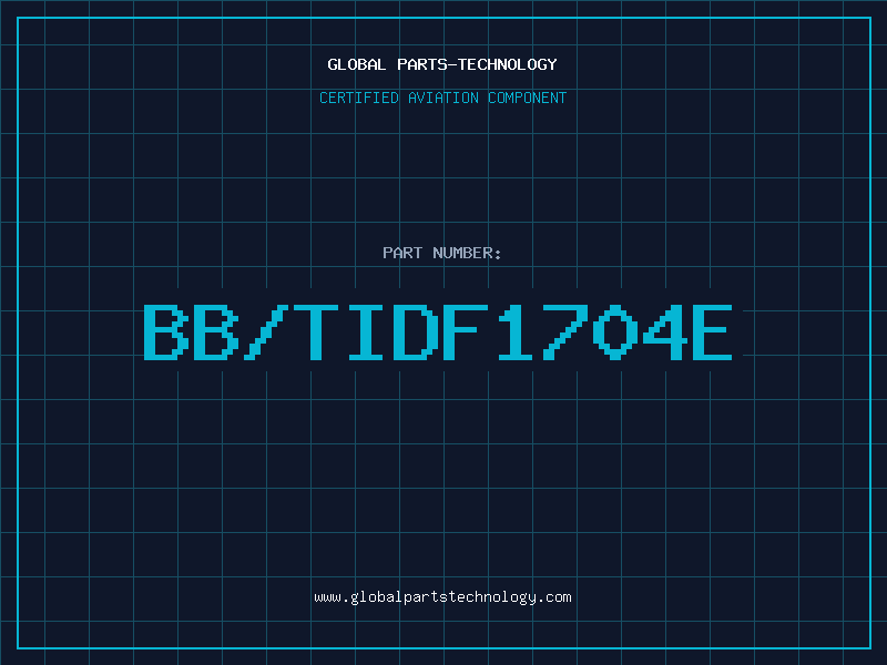 Aviation Part BB/TIDF1704E