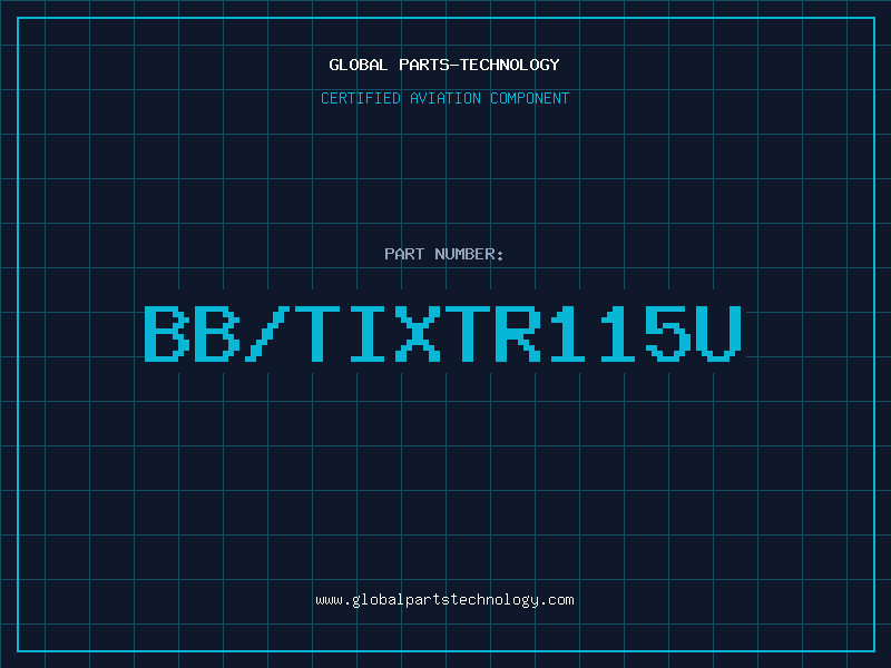 Aviation Part BB/TIXTR115U